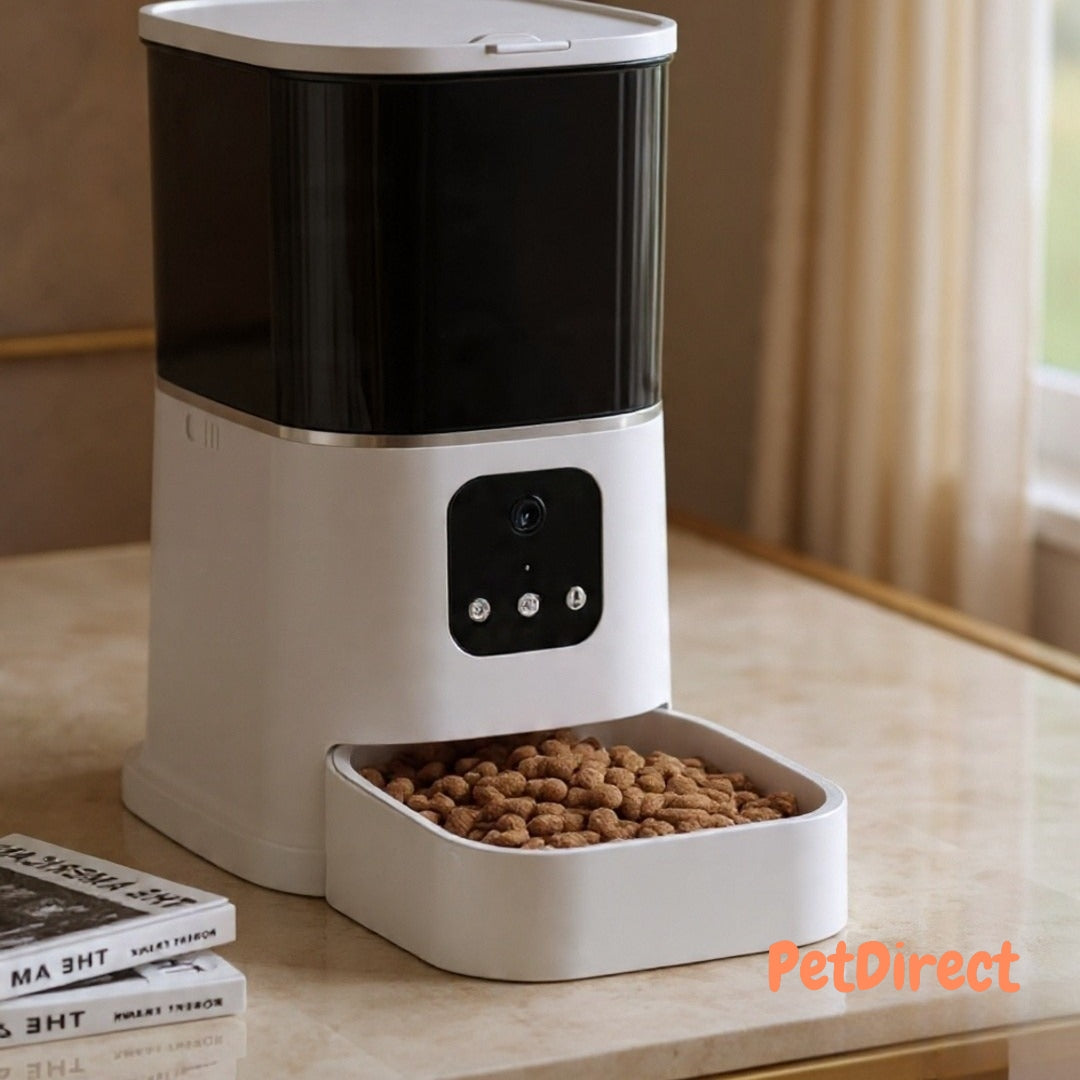 Dispenser Automatico Smart per Alimenti (6L) con Connettività Wi-Fi e Controllo Tramite App