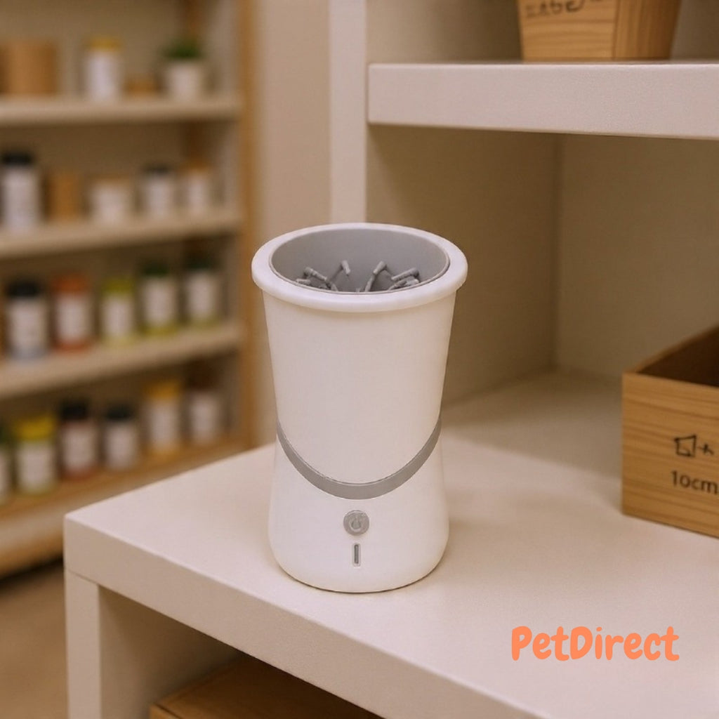 Lavazampe Elettrico Ricaricabile per Cani: Igiene Rapida e Confortevole