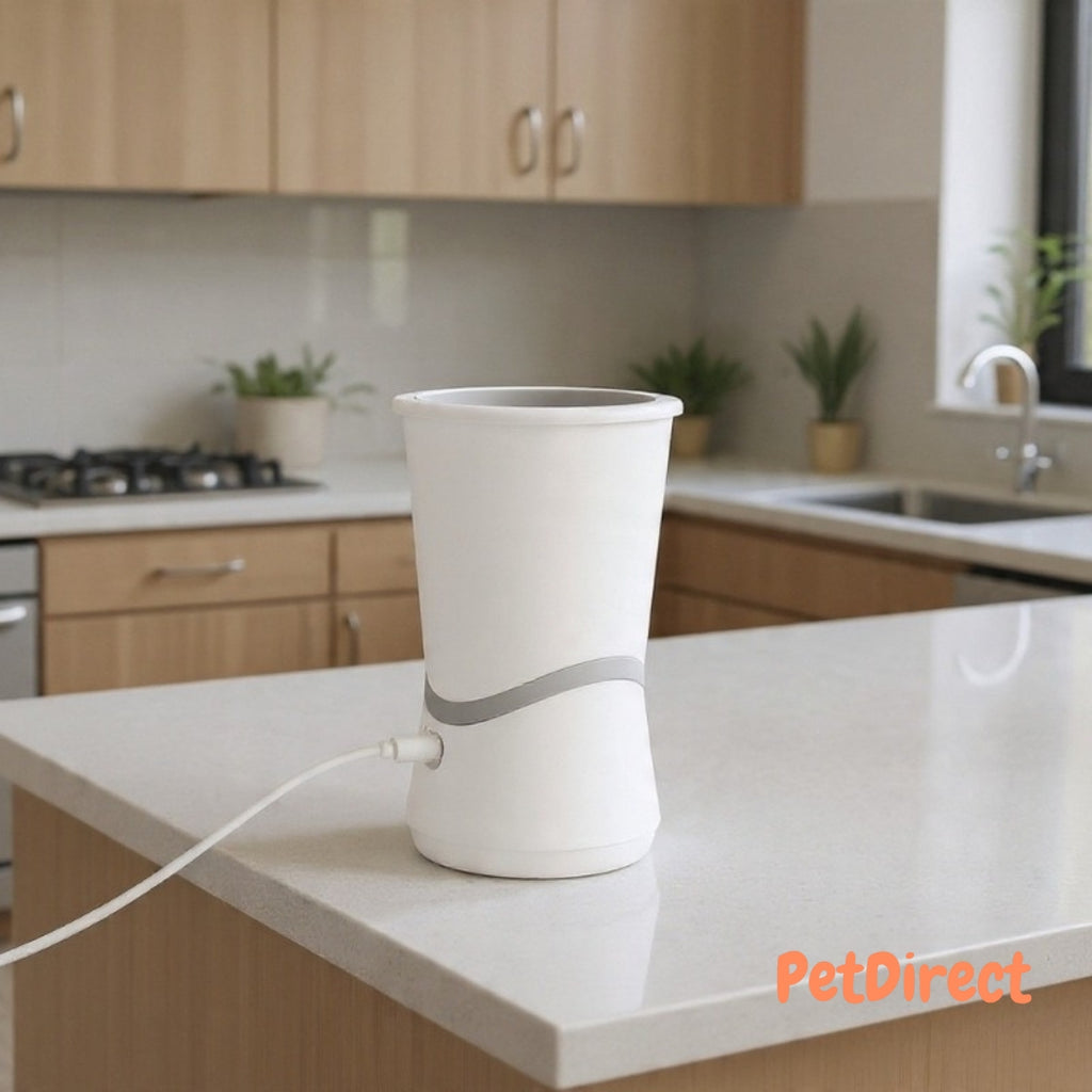 Lavazampe Elettrico Ricaricabile per Cani: Igiene Rapida e Confortevole