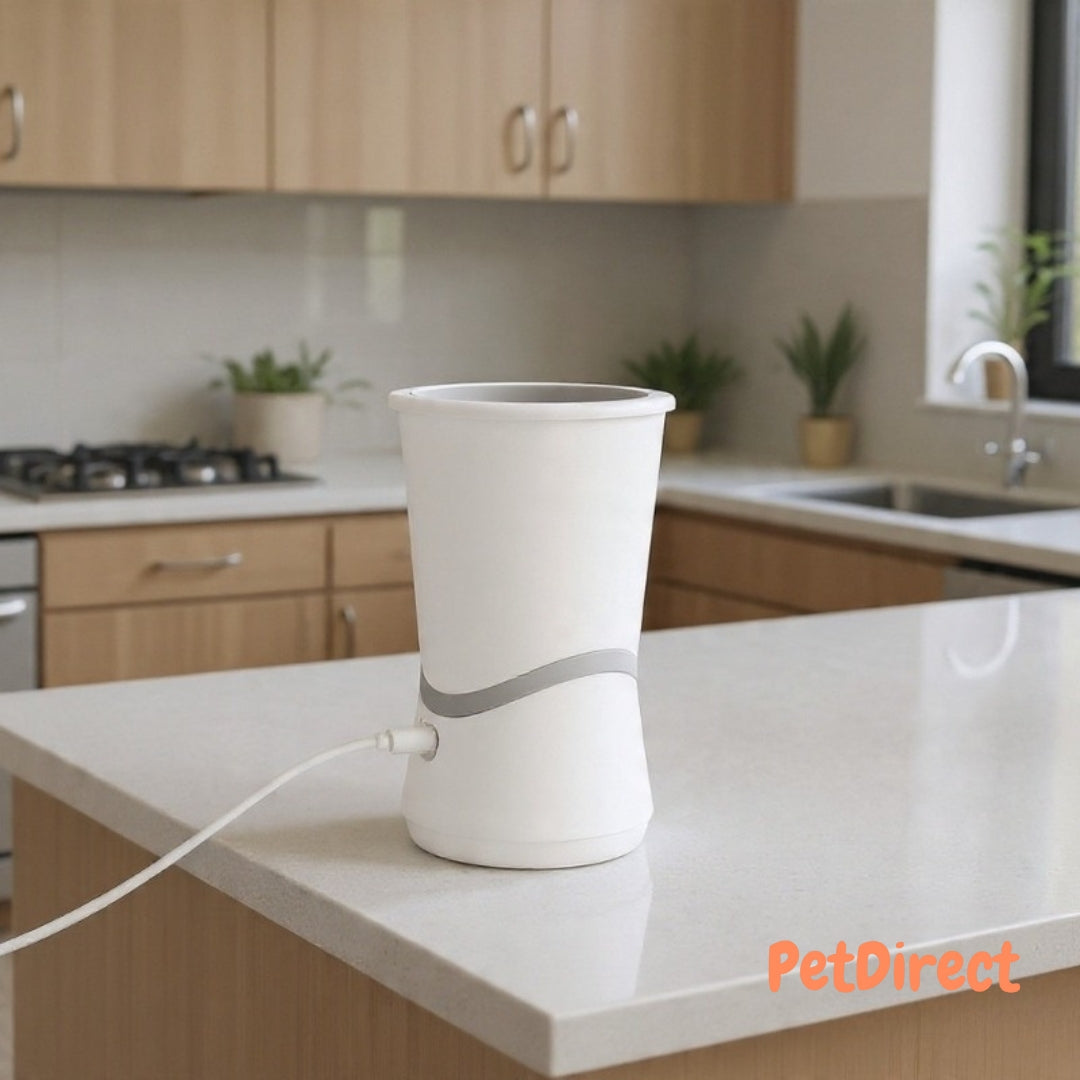 Lavazampe Elettrico Ricaricabile per Cani: Igiene Rapida e Confortevole